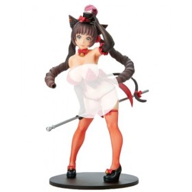 MKYOKO Figurine Hentai -Figurine ECCHI- Cloche de Chat Burlesque - 1/7- Statue danime/Jolie Fille Adulte/Modèle de Collectio