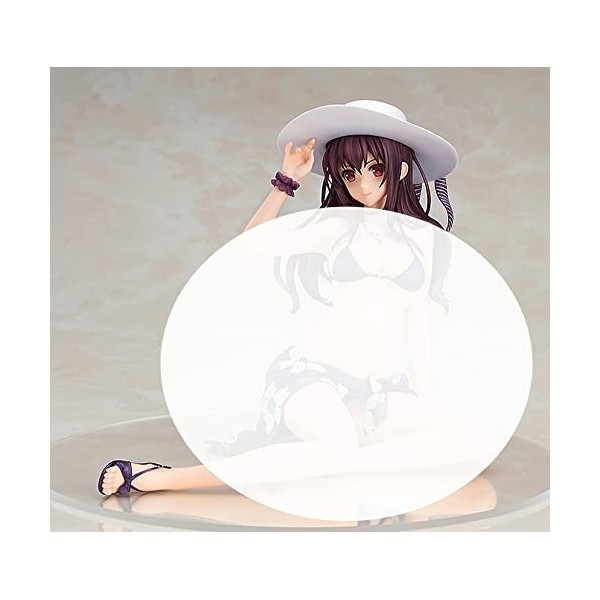 PIELUS Figurine Ecchi -Kasumigaoka Utaha- 1/7 Maillot de Bain Ver. Figure danime Fille Statue Jouet Décor de poupée Mignon O