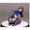 POMONO Ecchi Figure Haiume Masoo 1/6 Anime Figure Cheveux Longs Jk Jupe Position Agenouillée Jouet PVC Modèle Poupée Jouets B