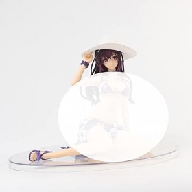 PIELUS Figurine Ecchi -Kasumigaoka Utaha- 1/7 Maillot de Bain Ver. Figurine danime Fille Statue Jouet Mignon poupée décor mo