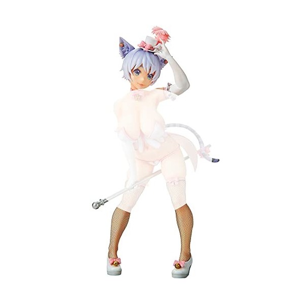 PIELUS Figurine Ecchi Original -Burlesque Cat Bell- 1/7 Figure danime Fille Statue Jouet Vêtements Amovibles Décor de poupée