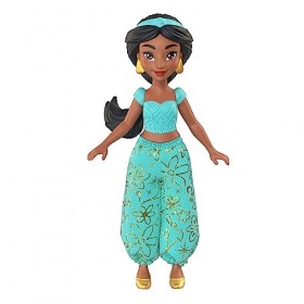 Disney Princesses - MTHLW79 - Poupée articulée 9 cm - Personnage Jasmine