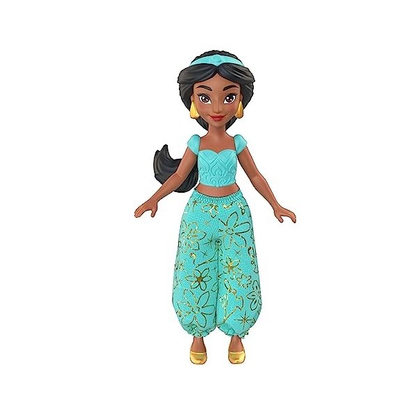 Disney Princesses - MTHLW79 - Poupée articulée 9 cm - Personnage Jasmine