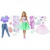 Barbie Fashion Activity Gifset with Clothes Mattel DVJ64 