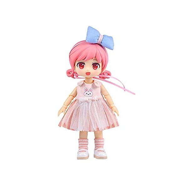 XiDonDon Poupée Avec Accessoires De Vêtements 1/12 Poupées BJD Figu Daction Mignonnes A Collectionner Cadeau Dannivers Amz
