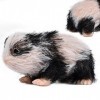 cypreason Poupée Animale renée | Doux Mini Animaux Reborn en Silicone Réaliste - Mini Animaux Poupée Panda Jouets avec Cheveu