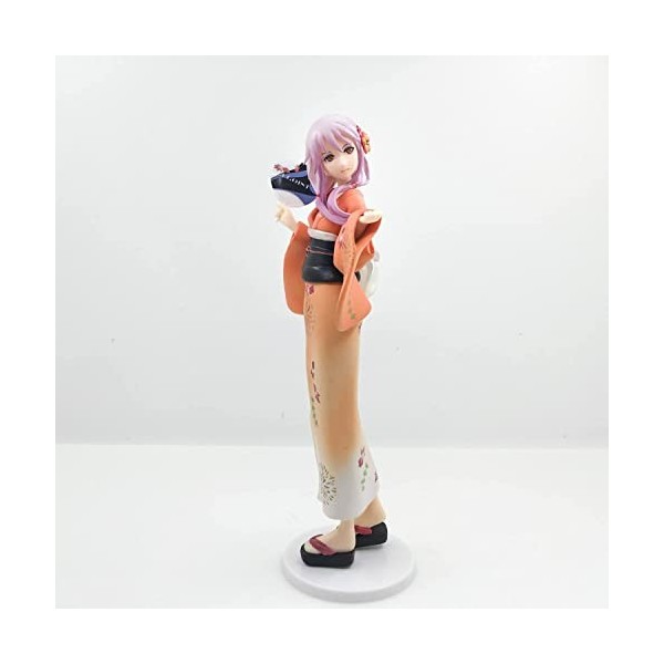 BOANUT Figurine ECCHI Figurines Waifu Inori Yuzuriha Yukata Ver. 1/8 Figure Complète Anime Figure Collection Poupée PVC Modèl