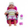 Dolls World 8866 Ensemble de Voyage pour bébé Multicolore