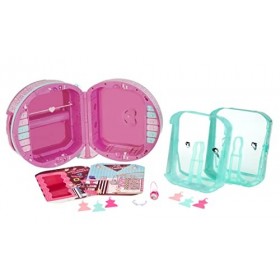 LOL Surprise OMG World Travel Armoire à la mode portative – Valise de rangement dotée d’accessoires & d’arrières plans, pour 