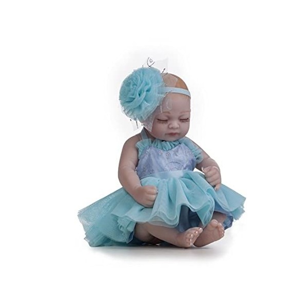 HZIXIXI Poupee Reborn Fille - 11 Pouces Poupee Silicone Bebe - Bebe Reborn Poupon - Cest pour Les Enfants