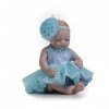 HZIXIXI Poupee Reborn Fille - 11 Pouces Poupee Silicone Bebe - Bebe Reborn Poupon - Cest pour Les Enfants