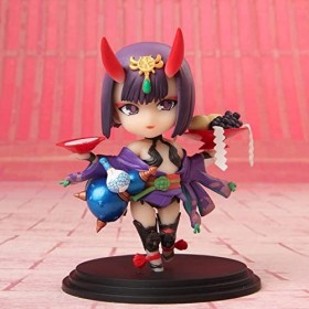 RIZWELLA Poupée Anime Shuten Douji Visage Changeable Poupée Version Q Poupée Mignonne Statue Poupée Décoration Anime Personna