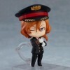 SASOKI Figurine en Argile Pilote Nakahara Chuuya Q Version du modèle de poupée Mobile à Visage Interchangeable, Peut être déc