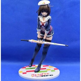 IMMANANT Statue de fille de figure danime jolie fille Megumi Kato Racing Ver. 1/7 Figurine Ecchi Poupée/jouet/cadeau PVC Ani