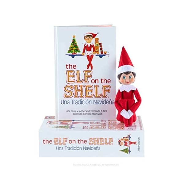 Cefa Toys The Elf on The Shelf Conte et Poupée Elfe Fille