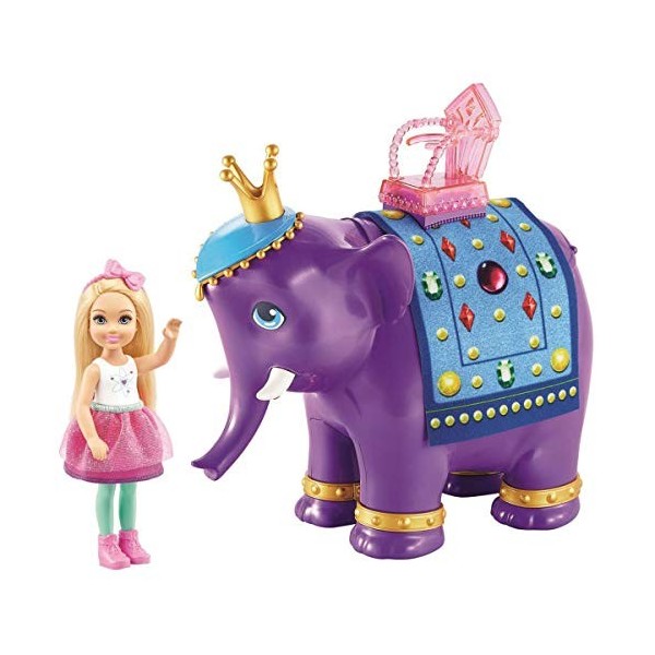 Mattel Barbie Chelsea Doll with Elephant