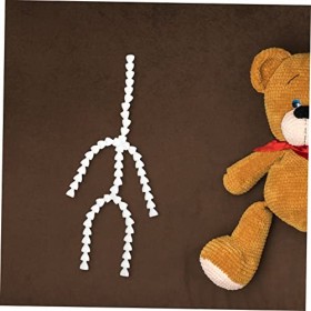 18 Pcs Poupée Squelette Silencieux Jouets à Articulations Mobiles Cadres De Poupée Fournitures De Fabrication De Poupées Rotu