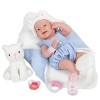 JC TOYS -La Newborn Poupée bébé, Couleur Saumon 18065 