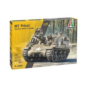 Italeri 1:35 US M-7 Priest Howitzer Self-Prop, modélisme, Bricolage, Loisirs, Collage, kit de Construction en Plastique, 6580