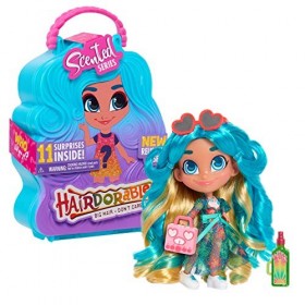 Hairdorables, Poupée Serie 4 avec 11 Accessoires Surprises, Parfumée, Cheveux à coiffer, Modèles aléatoires, 39 poupées à c