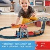 Fisher-Price Coffret 3-en-1 Thomas et ses Amis avec locomotive motorisée Thomas et voitures de passagers Annie et Clarabelle,