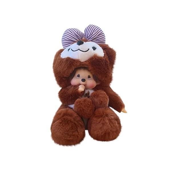 Générique Poupée en Peluche 25 cm Jouets en Peluche, Animal Poupées Doll, Dessin animé Mignon Cadeaux, Oreiller Poupées Couss