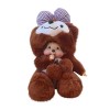 Générique Poupée en Peluche 25 cm Jouets en Peluche, Animal Poupées Doll, Dessin animé Mignon Cadeaux, Oreiller Poupées Couss