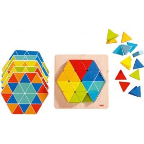 HABA 301703 Arranging Game Magical Pyramids- for Ages 2 years and up Made in Germany 