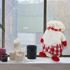 ABOOFAN 2Pcs De No?l GNOME Poupée en Peluche Suédois Tomte Elf Ornement De No?l Arbre Décoration De No?l Parti Suspendus Déco