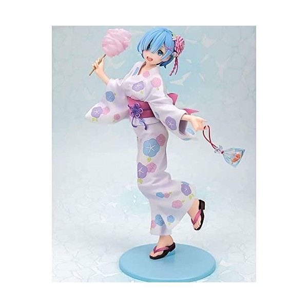 BOANUT Figure danime Figure Ecchi REM Kimono Ver. 1/7 Figure complète Anime Personnage modèle Statue Mignon Loli Fille poupé