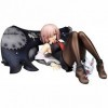 POMONO 1/7 Ecchi Figure Waifu Figure Mash Kyrielight Statue Personnages de Dessins Animés Position Couchée Kinee Chaussettes 