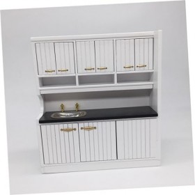 ibasenice Meubles en Bois en Deux Pièces Mini Meubles Meubles Miniatures Meubles Miniatures Modèle Meubles pour La Décoration