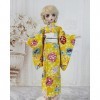 TPMOCS Vêtements de poupées BJD 1/3 1/4 1/6 Kimono pour poupées BJD 30cm 45cm 60cm Color : P, Size : 1/4 