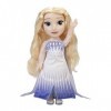 Disney Poupée Elsa La Reine des Neiges 2 Magic in Motion - avec Une Robe Lumineuse et des Cheveux Longs pour Plus de Jeu