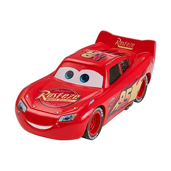 Disney Pixar Cars petite voiture Flash McQueen rouge, jouet pour en