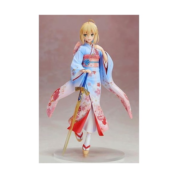 MKYOKO ECCHI Figure-Fate/Stay Night-Saber-Sunday Clothes Ver. 1/7-Anime Statue/Adult Pretty Girl/Modèle de Collection/Modèle 