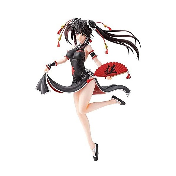 BOANUT Anime Figure Date A Live Tokisaki Kurumi 1/7 Chine Robe Ver. Ecchi Figure Modèle de Stature animée Modèle de poupée Mi