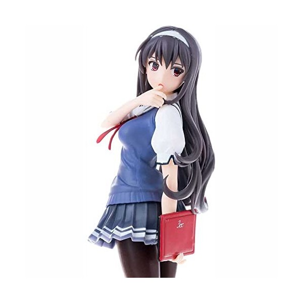 POMONO Waifu Figure Saenai Heroine No Sodatekata -Kasumigaoka Utaha Anime Figure Jk Jupe VER. Statue de Posture Debout Collec