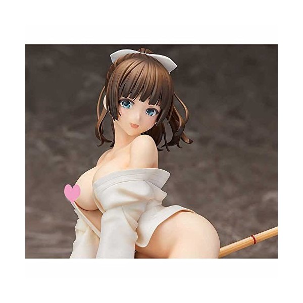 POMONO Ecchi Figure Nadeshiko Saionji 1/6 Figure Complète Anime Figure Doux Poitrine Kimono VER. Position à genoux Modèle de 