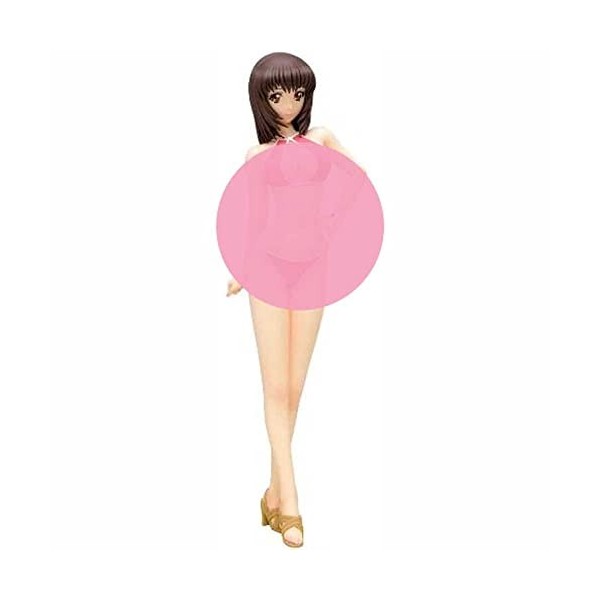POMONO Figurine Waifu Sugou Asuka - Maillot de Bain 1/10 Ver. Anime Figure Cheveux Courts Debout Posture Mignon poupée modèle