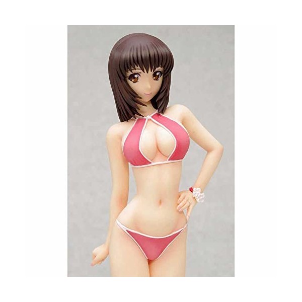 POMONO Figurine Waifu Sugou Asuka - Maillot de Bain 1/10 Ver. Anime Figure Cheveux Courts Debout Posture Mignon poupée modèle