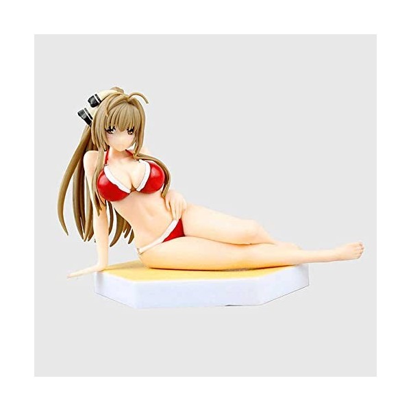 POMONO Ecchi Figure Beach Queens - Amagi Brilliant Park : Isuzu Sento 1/10 Figure Complète Maillot de Bain VER. Statue de Pos