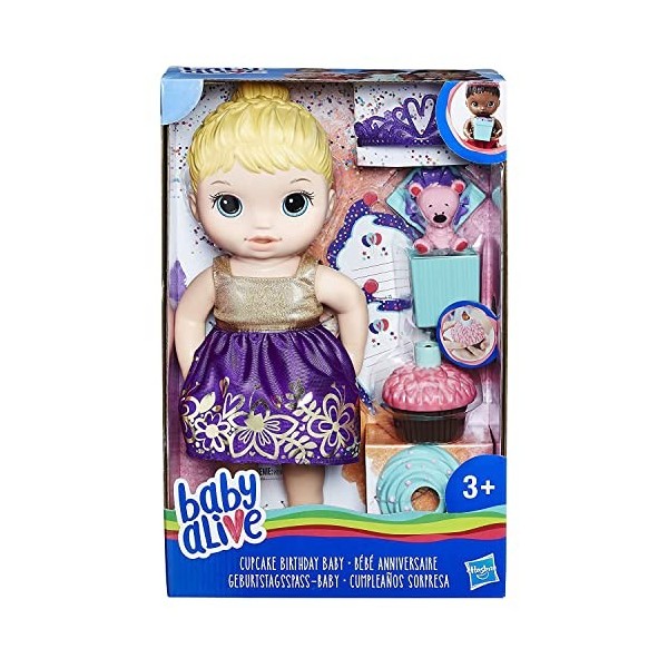 Baby Alive Hasbro - E0596ES1 Jouet Anniversaire - Poupée