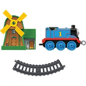 Thomas and Friends GFF09 Track Master Push Along Thomas and The Windmill Metal Train Engine Playset