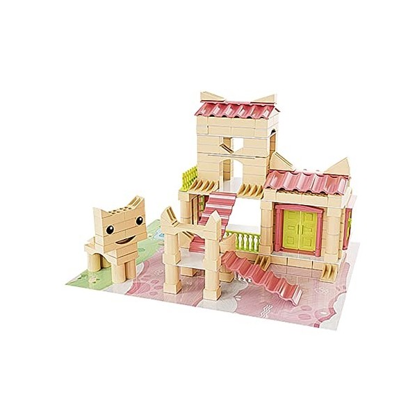 JAWSEU Maquette Maison Miniature pour Débutants à Construire, Kit de Maison de Poupée DIY Maison de Poupée Miniature pour Enf