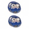 SAFIGLE 4 Pcs Dharma Tumbler Ensemble De Jeu Intérieur Décorations De Tableau De Bord De Voiture Micro Jouets Ochoko Daruma P