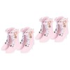Gadpiparty 6 Paires Poupée Talons Hauts Jouets Poupées Enfants Poupées Mini Bébé Poupées Petits Talons Hauts Bottes Miniature