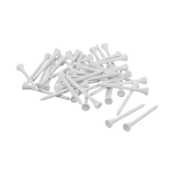 Bulk 1000 Tees longs en bois 69mm blanc