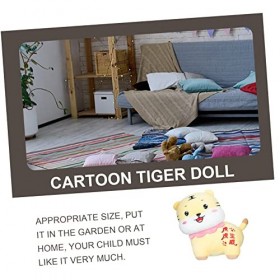 Totority 3 Pcs Tigre Poupée Tigre Peluche Peluche Tigre Animal en Peluche Animaux en Peluche Chinois Animal en Peluche Peluch