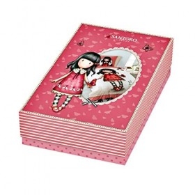 SANTORO Gorjuss Parure de lit 140 x 200 cm + 70 x 90 cm 100% Coton